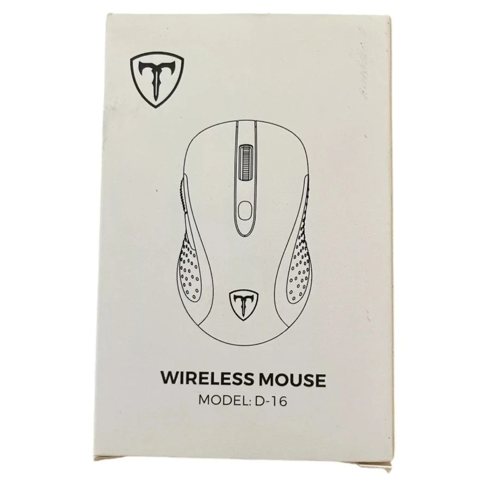 WIRELESS COMPUTER MOUSE Hotweems Model D-16. Battery Included-NO Dongle (PC/MAC)